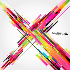 Abstract technology lines vector background