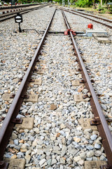 Naklejka premium Railway