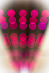 colorful row bokeh  background