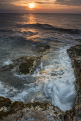 Seascape in Costa brava