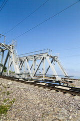 Fototapeta na wymiar Railway bridge