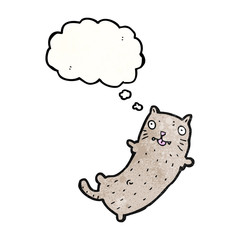 funny cartoon cat