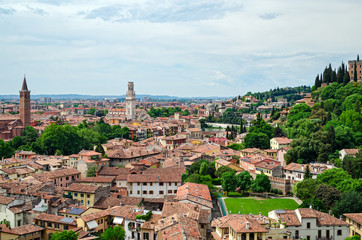 Obraz premium Verona, panorama (Italy)