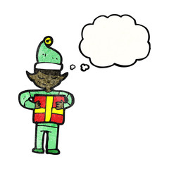 cartoon christmas elf
