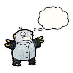 cartoon fat robot