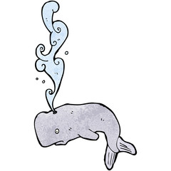cartoon whale