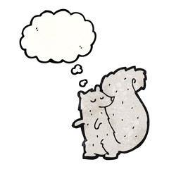 cute cartoon squirrel