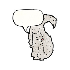 cartoon squirrel