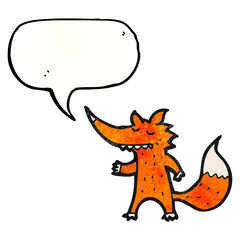 cartoon fox