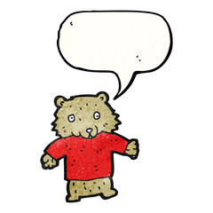cartoon teddy bear