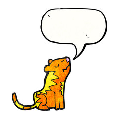 cartoon tiger