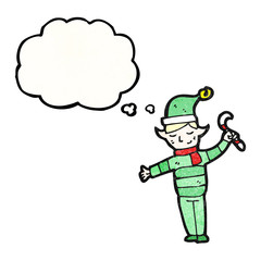 cartoon christmas elf