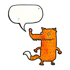 cartoon fox