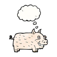 cartoon pig