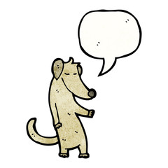 cartoon talking dog