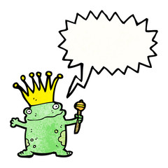 frog prince cartoon