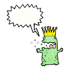 frog prince cartoon