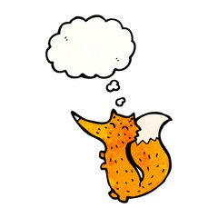little fox cartoon