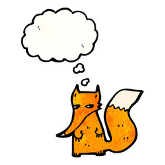 little fox cartoon