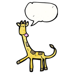 cartoon giraffe