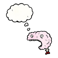 brain cartoon character