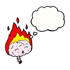 brain cartoon character