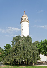 View the final tower in Frankfurt-Hoechst