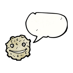 cartoon asteroid