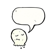 cartoon little ghost