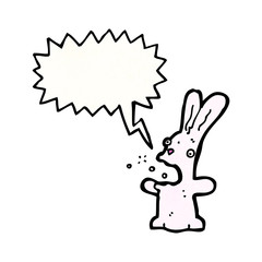 burping rabbit cartoon