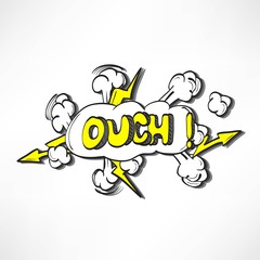 Comic book explosion