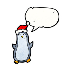 cartoon penguin
