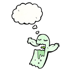spooky ghost cartoon