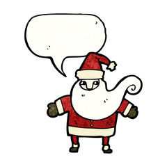 cartoon father christmas