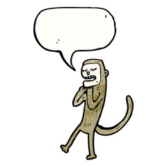 cartoon monkey