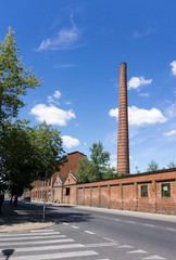 Fototapeta premium Ruins of abandoned factory