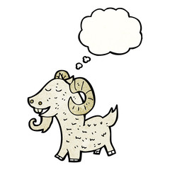 cartoon goat