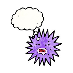 sea urchin cartoon