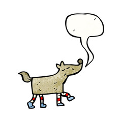 dog costume cartoon