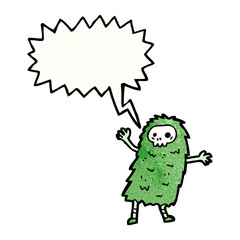 cartoon ghoul