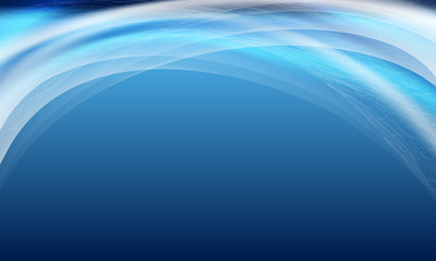 Blue vector backdrop and white abstract lines