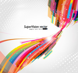 Abstract technology lines vector background