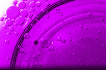 Abstract Bubbles Of Water