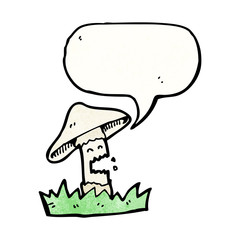 cartoon mushroom