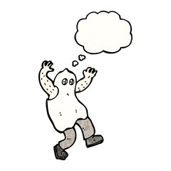 cartoon ghost costume