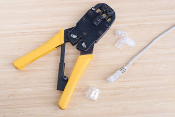 crimping cable internet