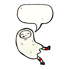 cartoon ghost halloween costume