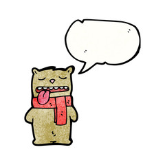 cartoon funny bear