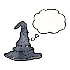 cartoon witch hat