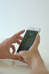 password lock on telephone mobile